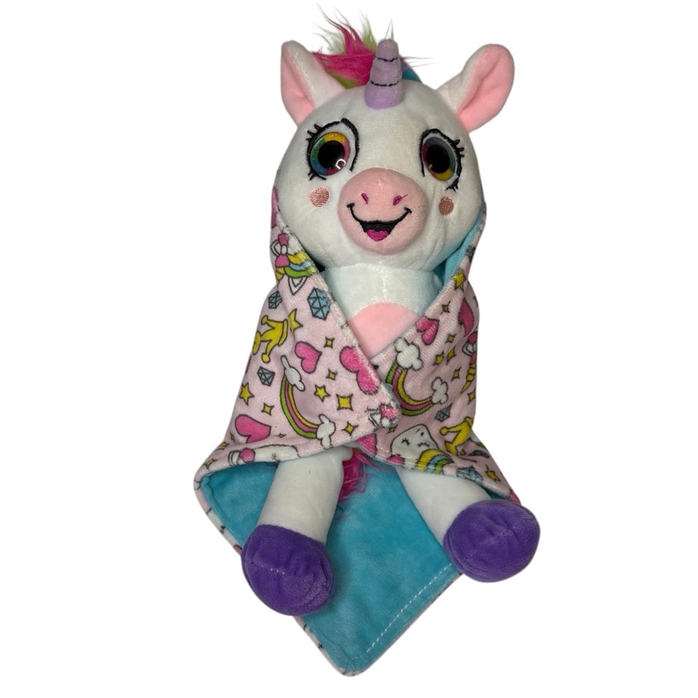 Kipp Brothers Security Blanket Unicorn Plush